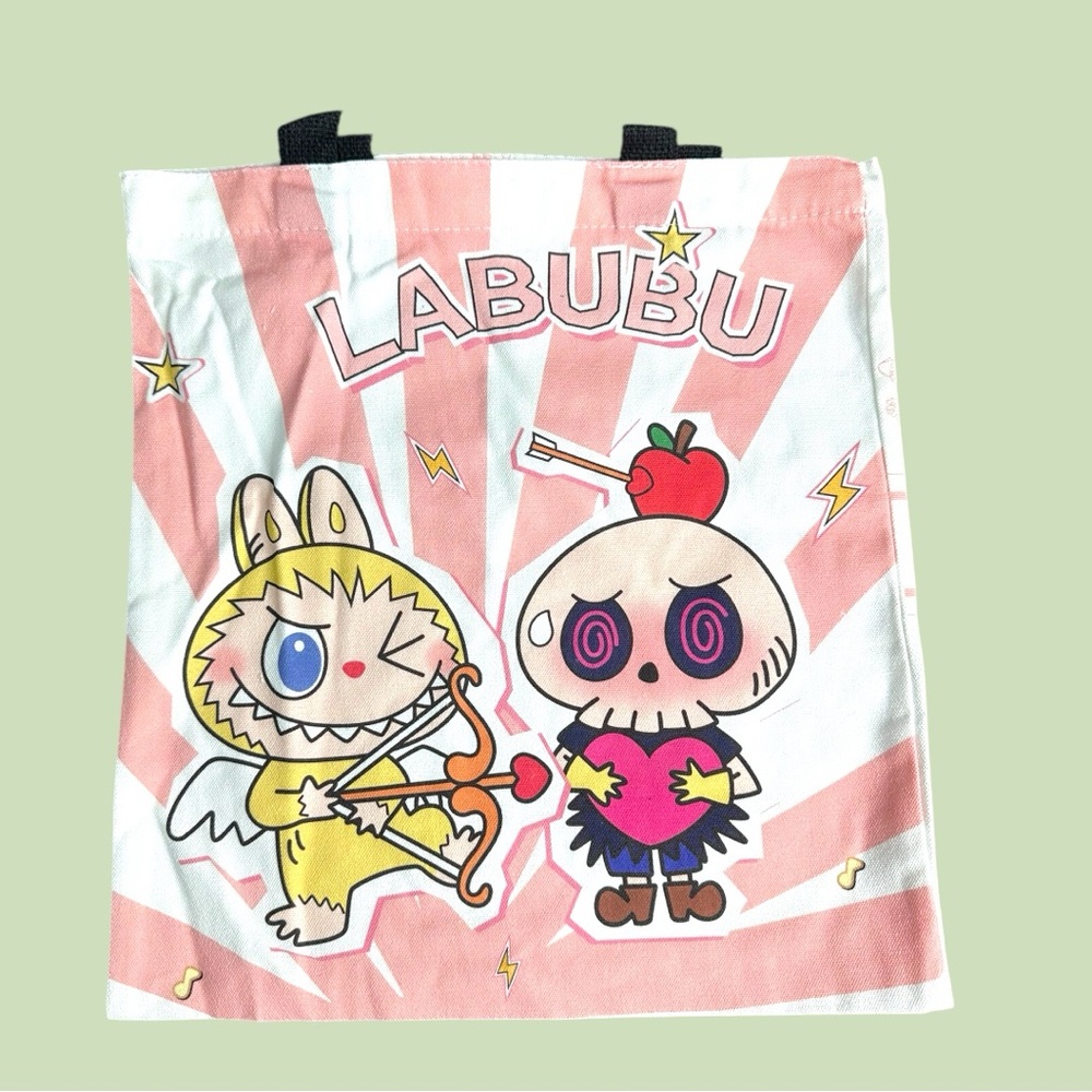 LABUBU Double Sided Tote Bag with Free Gift THE MONSTERS